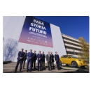 Turin celebrates arrival of Fiat 500 Hybrid at Mirafiori and start of work on Office Building
