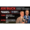 Good Morning and Good Night: Joe Buck to Guest Anchor GMA and Call Monday Night Football on December 1
