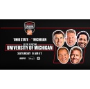 ESPNs College GameDay Built by The Home Depot goes to The Game to spotlight No. 1 Ohio State at No. 18 Michigan in Ann Arbor