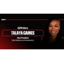 ESPN hires 3x Emmy Award-winning sports media executive Talaya Gaines as Vice President, Talent Relations and Development