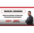 ESPN Names Manuel Cerdeira Vice President of Production