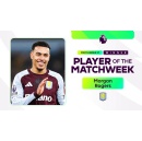 Aston Villa star Rogers voted Player of the Matchweek