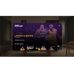 Spectrum Front Row in Apple Immersive kicks off this Friday, January 9, bringing Lakers fans a one-of-a-kind experience on Apple Vision Pro.