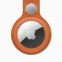 Apple introduced the new AirTag, now with an expanded finding range and a louder speaker.