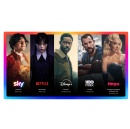 Sky brings together Netflix, Disney+, HBO Max and Hayu into one single subscription, exclusively on Sky