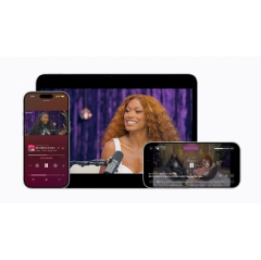 A new video podcast experience enabled by HLS technology lets users switch between watching and listening, move to a horizontal full display, as well as download videos for offline viewing.