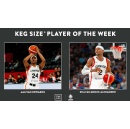 Edwards, Gilgeous-Alexander Named Keg Size Players of the Week