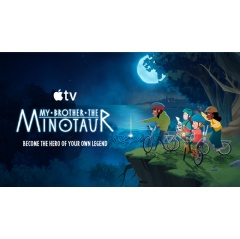 “My Brother the Minotaur,” a new animated kids and family adventure series, premieres globally April 24, 2026 on Apple TV.