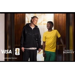Erling Haaland and Vinicius J�nior Front New Marriott Bonvoy and Visa Campaign