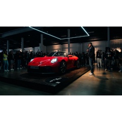 Andreas Preuninger, Director GT Model Line, Porsche 911 GT3 S/C, Air|Water, Costa Mesa, California, USA, 2026, Porsche AG