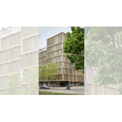 Exterior of the future Crowne Plaza Vienna