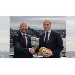 Image (L to R): Matt Tripolone, Managing Director, Australasia & Pacific, IHG Hotels & Resorts, with Rugby Australia CEO Phil Waugh, marking the renewal of IHG’s long-standing partnership with Rugby Australia through to 2028.