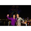 The Rolling Stones Celebrate the Release of New Album Foreign Tongues with Star-Studded London Party and Landmark Thames Light Show
