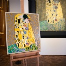 The LEGO Group and the Belvedere Museum reveal largest LEGO® Art Masterpiece to date: Gustav Klimt – The Kiss
