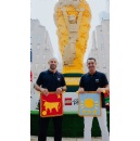 Football rivals reunite at Rockefeller Center as the LEGO Group kicks off the countdown to the FIFA World Cup 26 Final