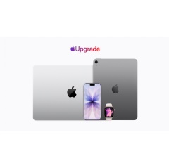 Apple Upgrade — a new hardware leasing program — is available on the Apple Store online, in the Apple Store app, and at Apple Store locations in the United States.