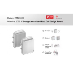 Huawei�s E-band microwave RTN 3800 wins 2026 iF Design Award and Red Dot Design Award