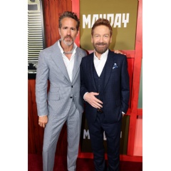 Ryan Reynolds and Kenneth Branagh attend the world premiere of the upcoming Apple Original Film “Mayday” at AMC Lincoln Square on September 1, 2026 in New York City. “Mayday” premieres globally on Apple TV on September 4, 2026.
