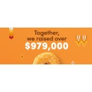 Tim Hortons� Orange Sprinkle Donut campaign raised $979,000 for Indigenous organizations across Canada