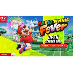 Join the Mario Tennis Fever Open October 2026