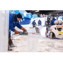 World-Renowned Artisans Begin Carving the Immersive Christmas Experience, ice!™, at Resorts Across the Country