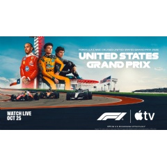 This weekend, the United States Grand Prix streams live on Apple TV, delivering a premium viewing experience with comprehensive coverage and analysis.