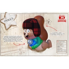 Universal Orlando Resort�s Fan-Favorite, Original Holiday Character, Earl The Squirrel, Will Soar As A Larger-Than-Life Balloon During The 100th Macy�s Thanksgiving Day Parade And Universal�s Holiday Parade Featuring Macy�s