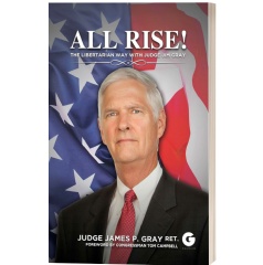 Judge James P. Gray�s �All Rise!� to Be Featured at Frankfurt Book Fair 2026