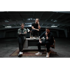 Linq’s Co-Founders: Patrick Sullivan (CTO), Elliott Potter (CEO), and Jared Mattsson (President)