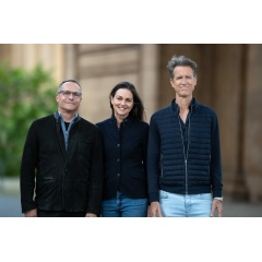Wisdom Ventures� Co-founders: Bradley Horowitz, Cecily Mak, and Soren Gordhamer
