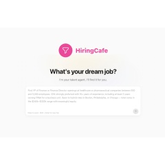 HiringCafe Raises $6.8M and Launches AI Talent Agent to Help Candidates Find the Perfect Role Across Millions of Jobs