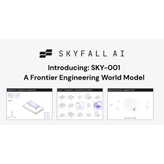 Skyfall AI Unveils SKY-001: A Frontier Engineering World Model