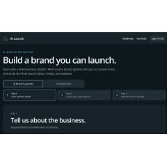 AI Branding and Website Builder Tool