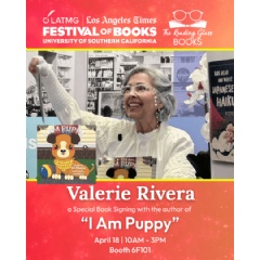 VA Rivera�s �I Am Puppy - Beginner Reader Ages 0�4� To Be Featured at LA Times Festival of Books