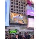 Jennifer C. Jeffers� Children�s Book Series Illuminated on Times Square Billboard