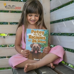 Crown 888 Press recommends getting the audiobook format of “Petey the Pug Escapes For 24 Hours,” so readers with various disabilities may enjoy this tale worth sharing.