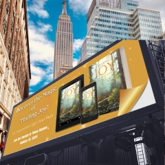 This billboard ad marks a celebration of hope, resilience, and the power of storytelling. Join us in New York Times Square on January 19, 2024, to witness Finding Joy come alive in the heart of the city that never sleeps!