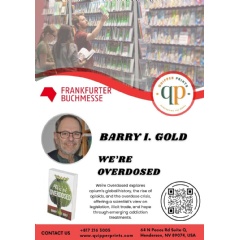 Quipper Prints presents author Barry I. Gold and his groundbreaking book �We�re Overdosed� � featured at Frankfurt Buchmesse 2025, October 15�19.