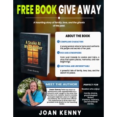 �A Snake at My Shoulder� Brings a Haunting Homecoming and Free Book Giveaway to Frankfurt Book Fair 2026