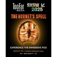 The Hornets Spell is the latest experiment in TooFar Medias ongoing pursuit of immersive storytelling. Built with Generative AI, Stable Diffusion, Blender, PlayCanvas, Adobe Firefly, and Dolby Atmos spatial audio.