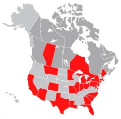 EMSL Analytical, Inc.’s North America Locations