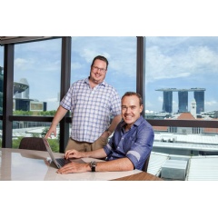Business angels Michael Blakey (left) and William Klippgen (right) is launching a new venture firm for Southeast Asia and India to close the current pre-Series A gap in the region.