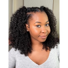 Effortless Beauty: CurlyMe Half Wigs Blend Seamlessly with Natural Hair thumbnail
