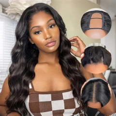 u part human hair wig