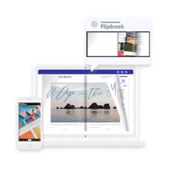 FlipHTML5’s online flipbook maker helps users create dynamic digital publications.