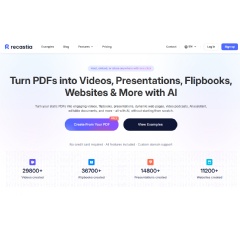 Recastia�s PDF to Video Tool Gives Static Documents a Watchable Format